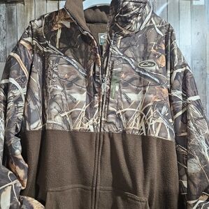 Drake Camouflage and Brown Outdoor Jacket